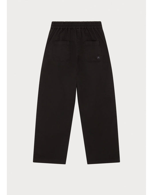 Young Ideas/Henmores - Relaxed Fit Ankle Trousers - 79 Black - 8