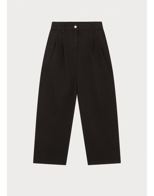 Young Ideas/Henmores - Relaxed Fit Ankle Trousers - 79 Black - 8