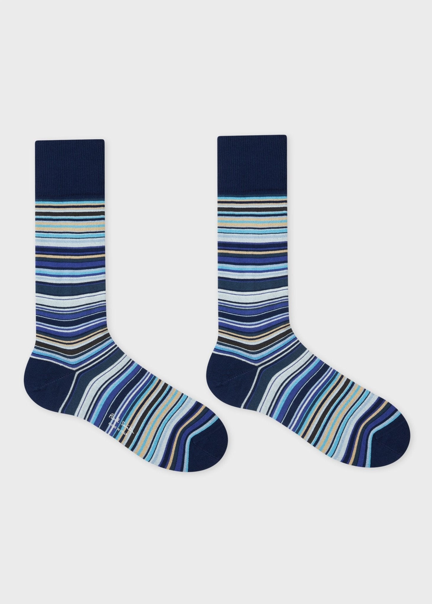 Young Ideas & Henmores -Signature Stripe 3 Pack Cracker Socks -1A Multicolour -OS