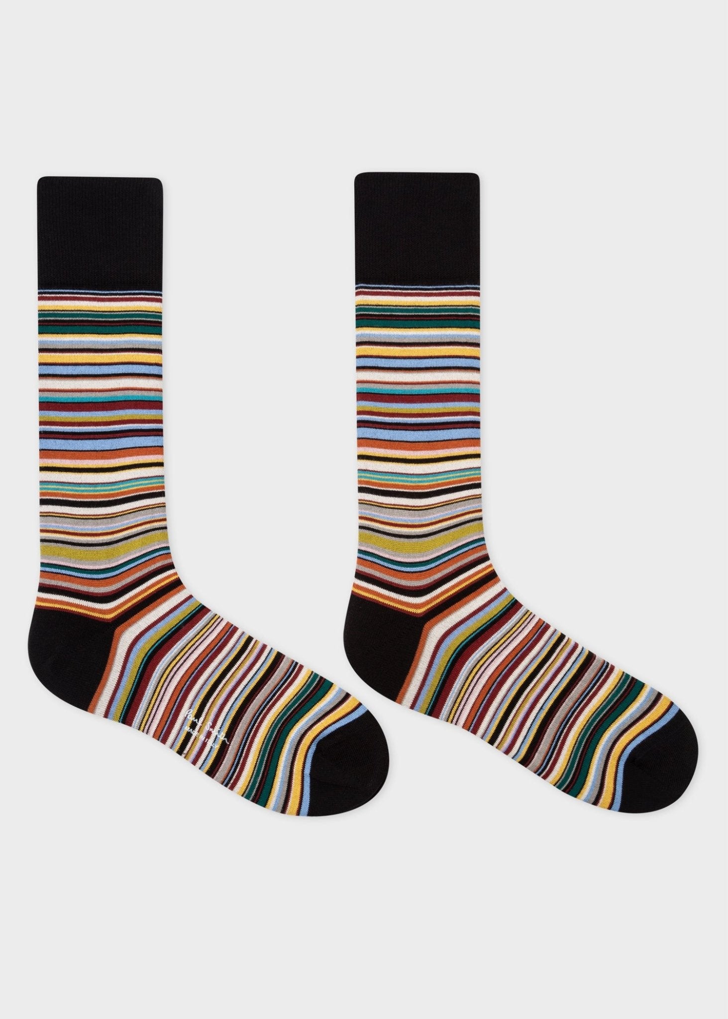 Young Ideas & Henmores -Signature Stripe 3 Pack Cracker Socks -1A Multicolour -OS