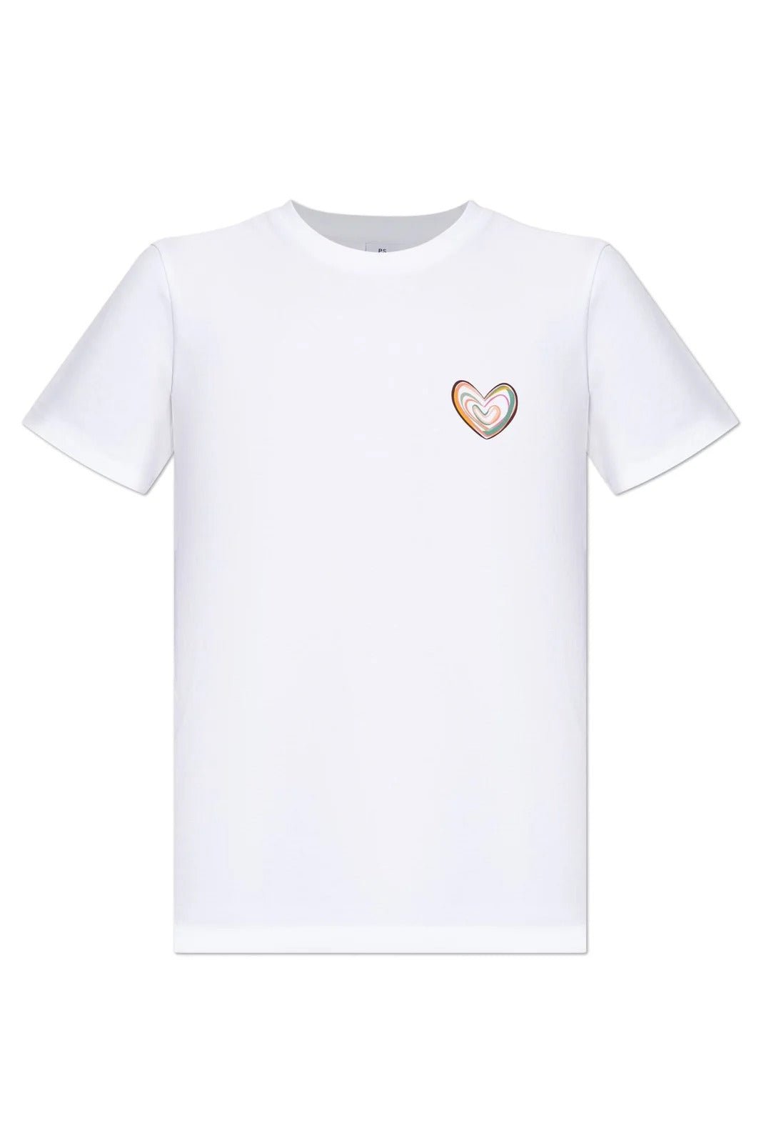 Young Ideas & Henmores -Swirl Heart Polo Shirt -01 White -S
