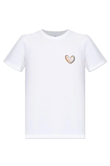 Young Ideas & Henmores -Swirl Heart Polo Shirt -01 White -S