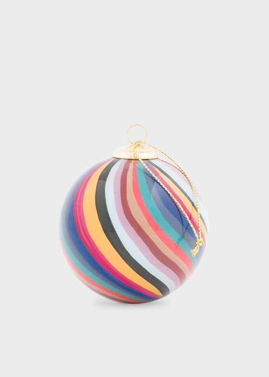Young Ideas & Henmores -Swirl Stripe Bauble -90 Multi Stripe -OS
