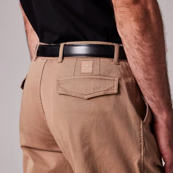 Young Ideas & Henmores -Tapered Fit Chino -64 Tan Brown -32