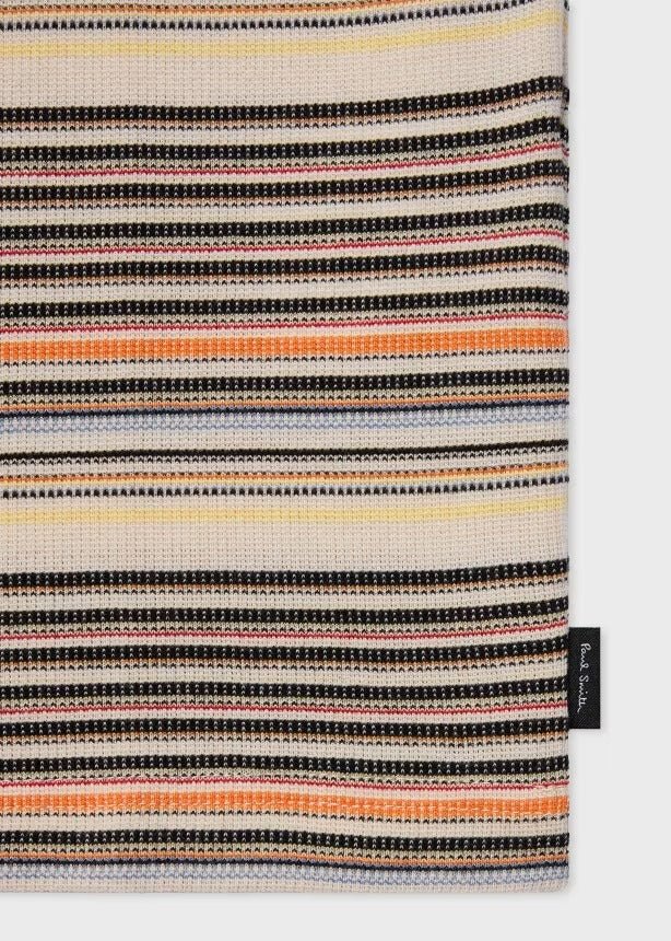 Young Ideas & Henmores -Thin Multi Stripe Short Sleeve T-Shirt -92 Multicolour -L