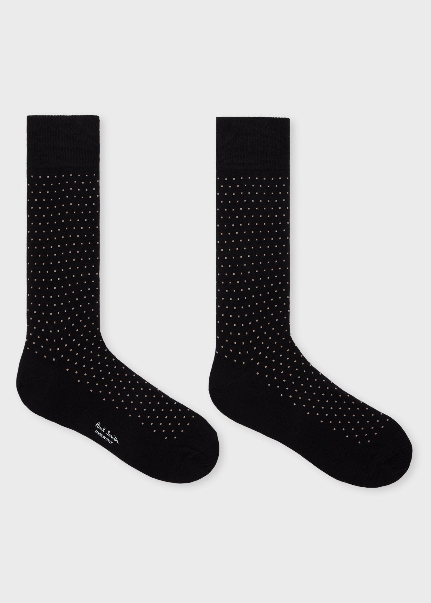 Young Ideas & Henmores -Tiny Polka Dot Socks -79 Black -OS