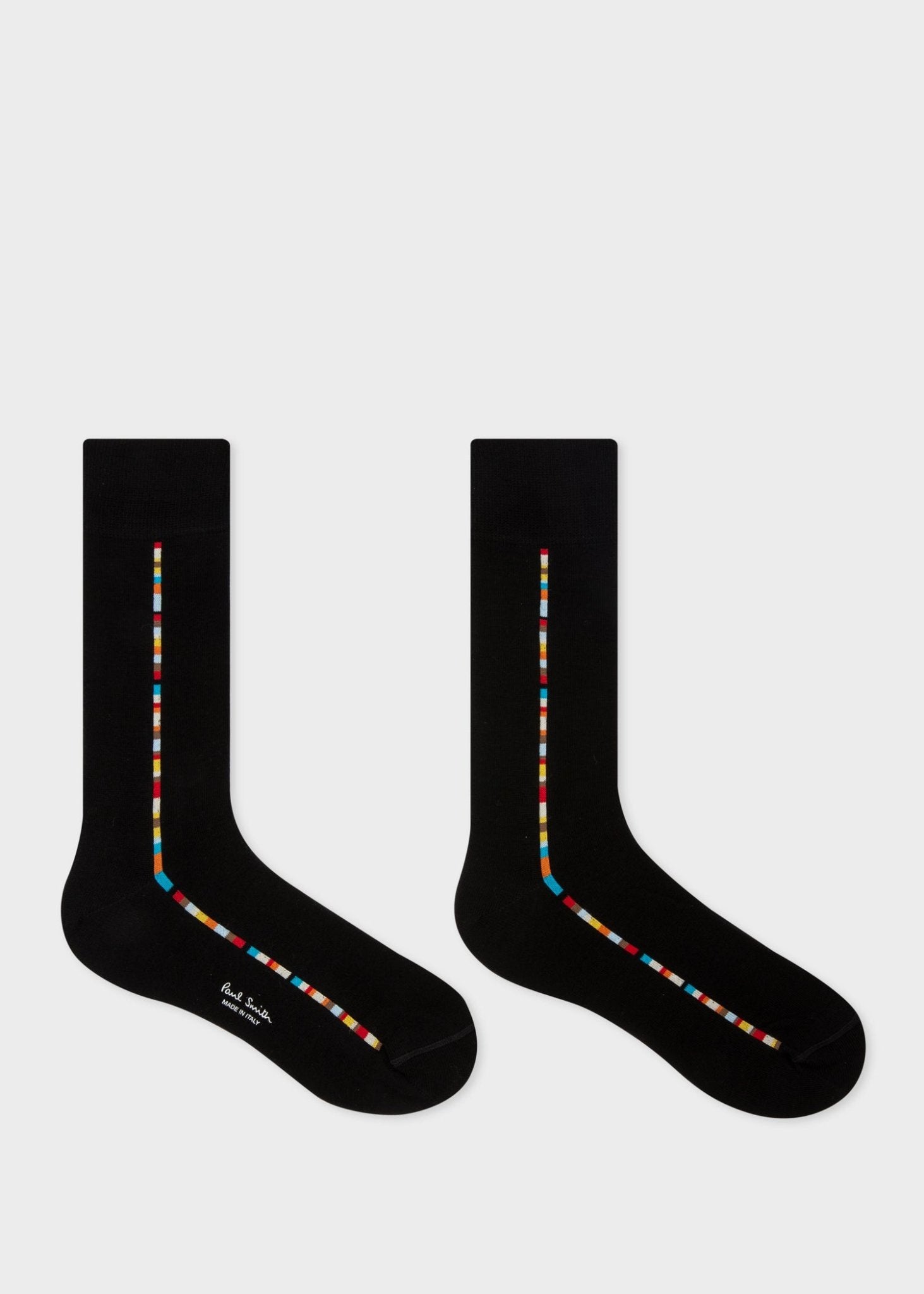 Young Ideas & Henmores -Vittore Multi Socks -79 Black -OS