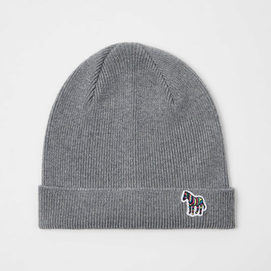 Young Ideas & Henmores -Zebra Beanie -76A Grey -OS