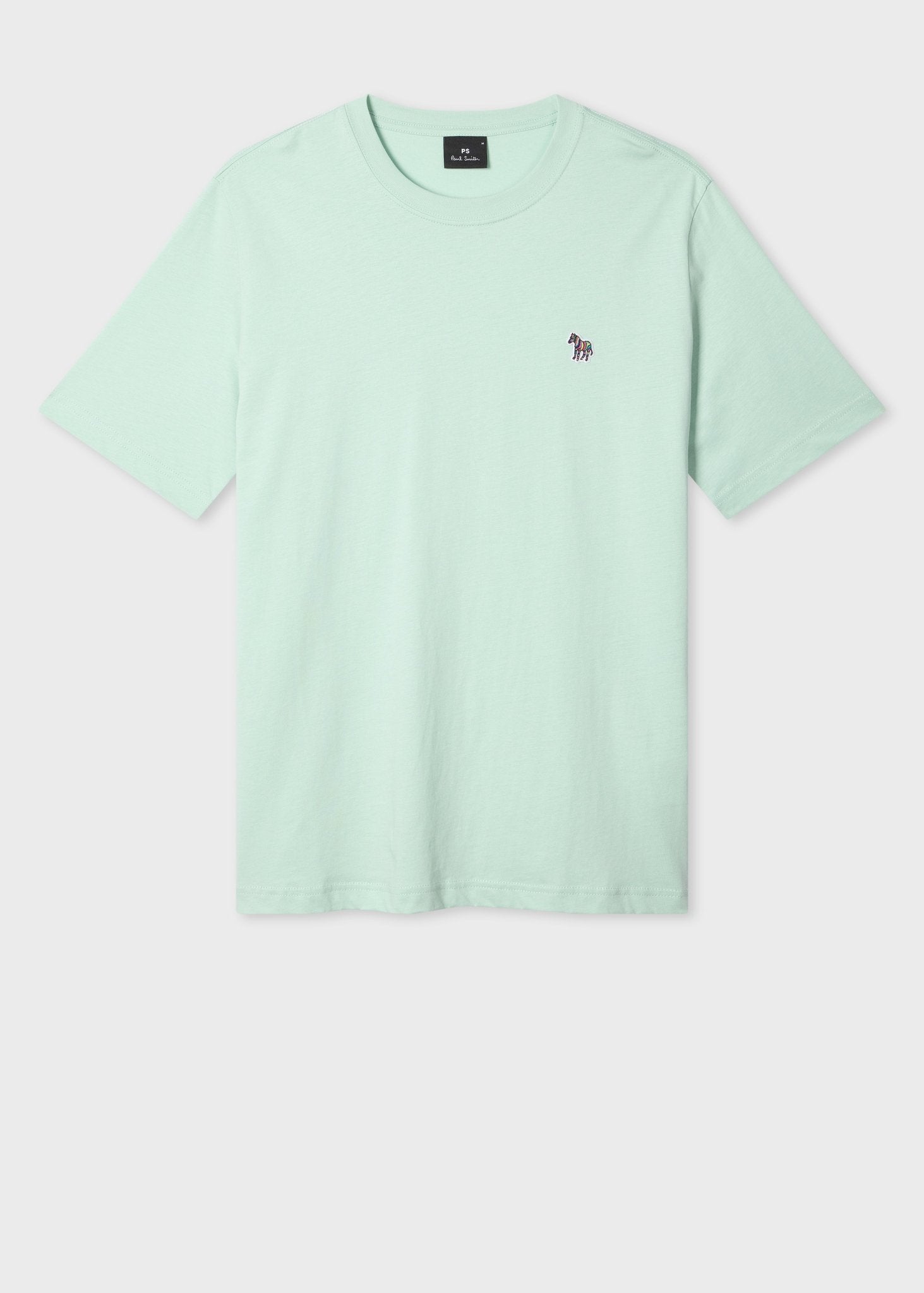 Young Ideas & Henmores -Zebra Logo T-Shirt -30D Blue/Green -XL