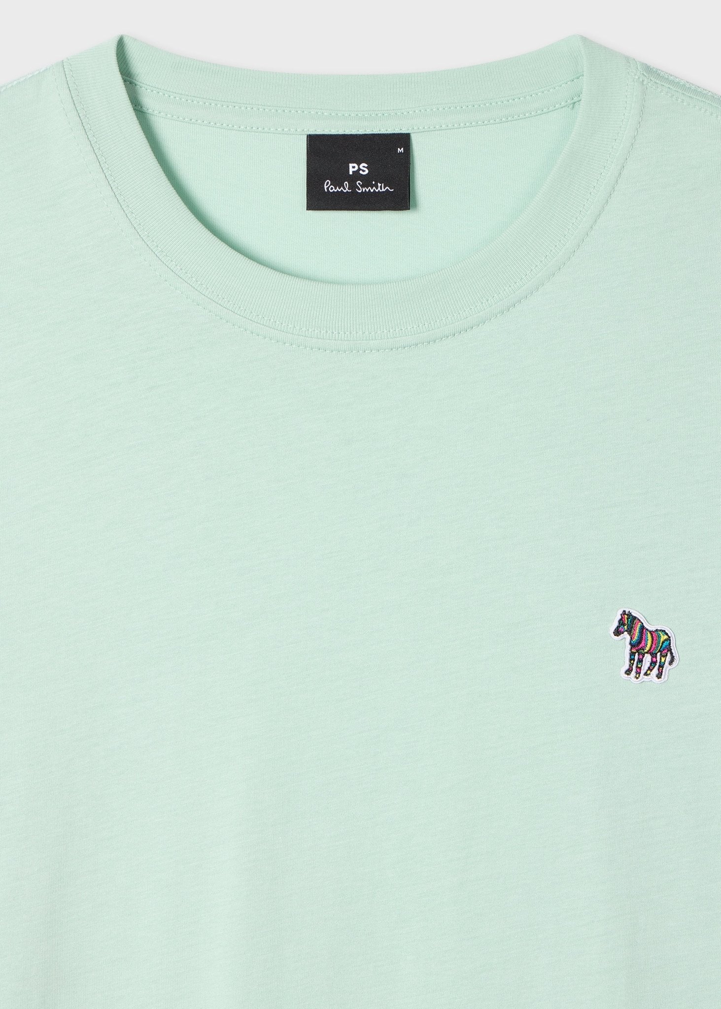 Young Ideas & Henmores -Zebra Logo T-Shirt -30D Blue/Green -XL