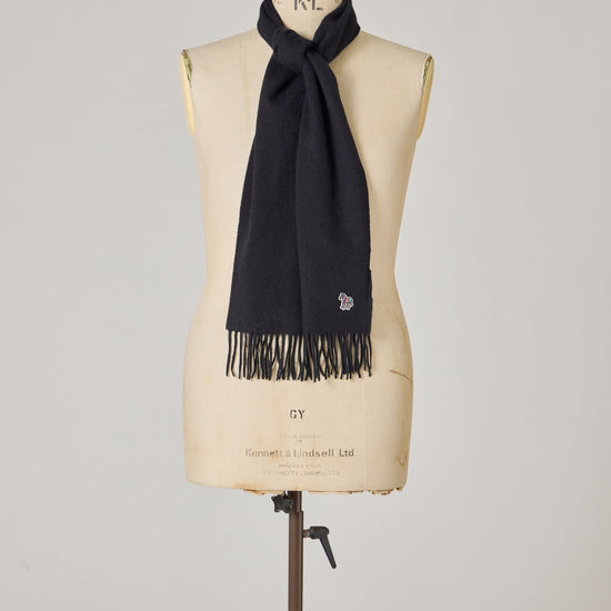 Young Ideas & Henmores -Zebra Scarf -76 Grey -OS