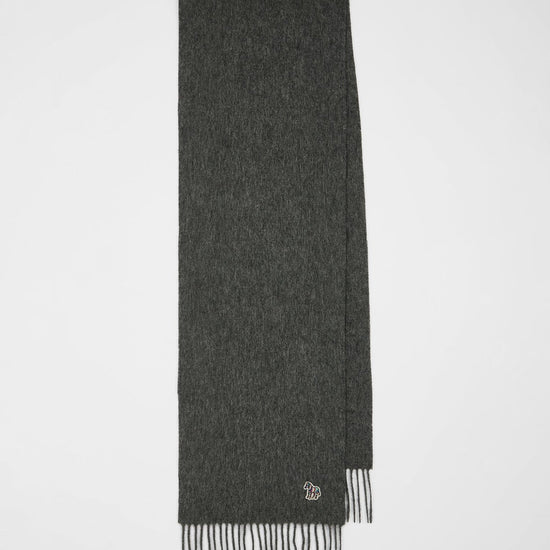 Young Ideas & Henmores -Zebra Scarf -76 Grey -OS