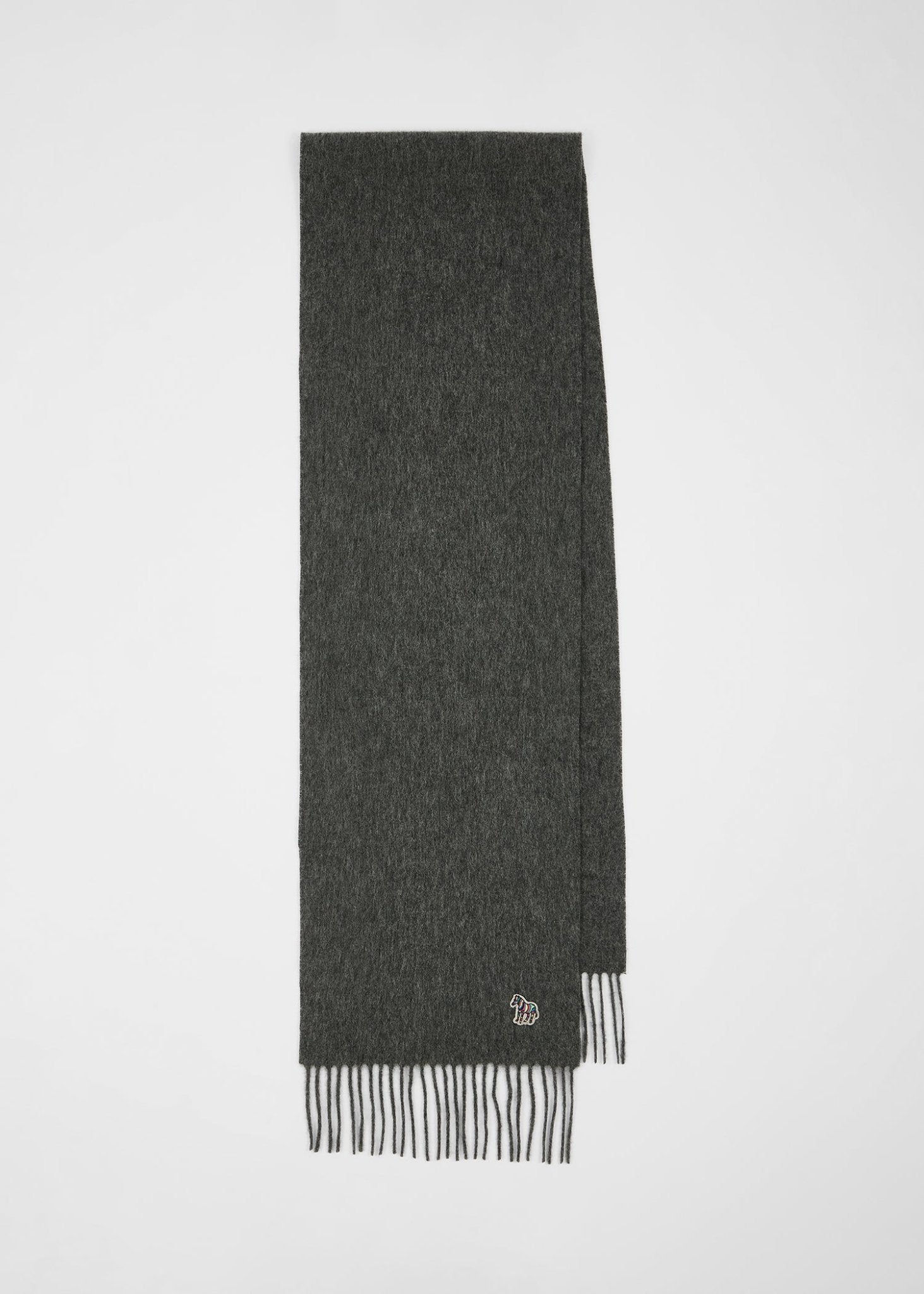 Young Ideas & Henmores -Zebra Scarf -76 Grey -OS