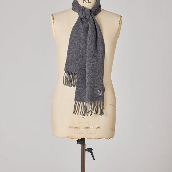Young Ideas & Henmores -Zebra Scarf -43 Blue -OS
