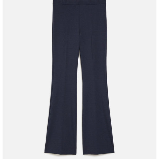 Young Ideas/Henmores - Again Jersey Stretch Bootleg Trousers - 003 Navy - 10