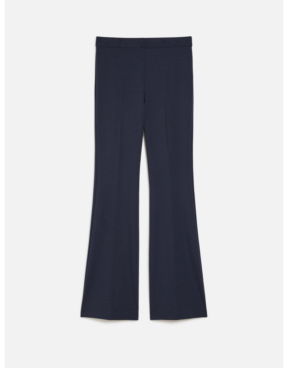 Young Ideas/Henmores - Again Jersey Stretch Bootleg Trousers - 003 Navy - 10