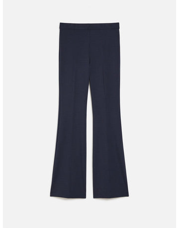 Young Ideas/Henmores - Again Jersey Stretch Bootleg Trousers - 003 Navy - 10