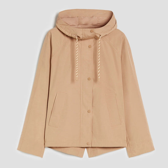 Young Ideas & Henmores - Alpino Hooded Rain Jacket - 002 Camel - 8