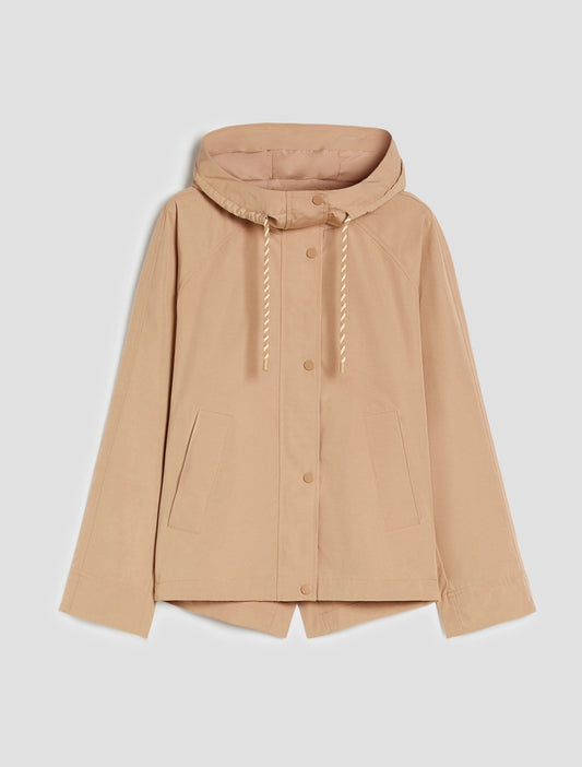Young Ideas & Henmores - Alpino Hooded Rain Jacket - 002 Camel - 8