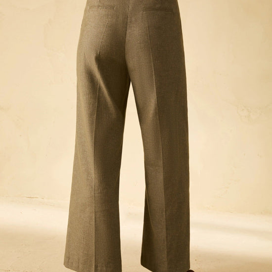 Young Ideas & Henmores - Amaca Stretch Trousers - 003 Khaki - 8