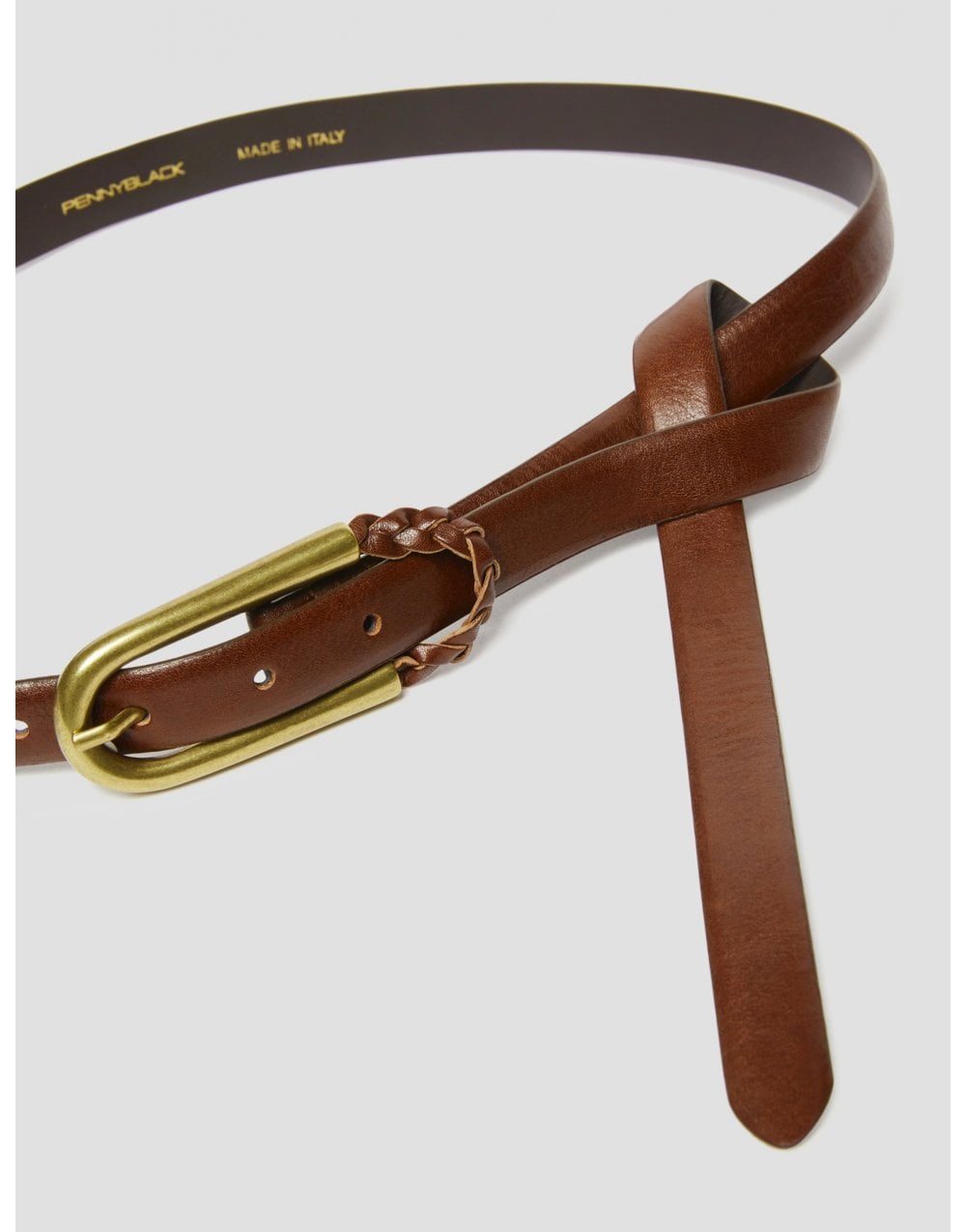 Young Ideas/Henmores - Bosso Interlock Belt - 002 Black - OS