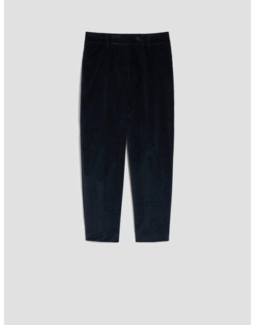 Young Ideas/Henmores - Corozo Cord Tapered Trousers - 006 Navy - 8