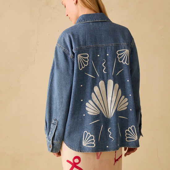 Young Ideas & Henmores - Gelo Denim Overshirt - 001 Blue - 6