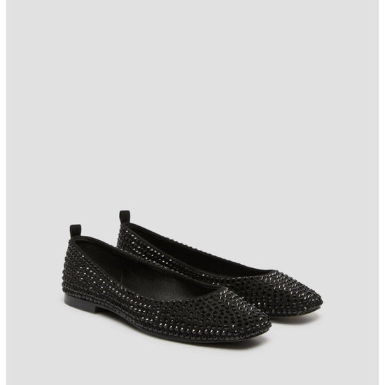 Young Ideas/Henmores - Lepanto Diamante Stud Ballet Flats - 003 Black - 4