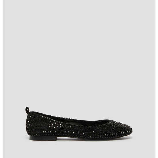 Young Ideas/Henmores - Lepanto Diamante Stud Ballet Flats - 003 Black - 4