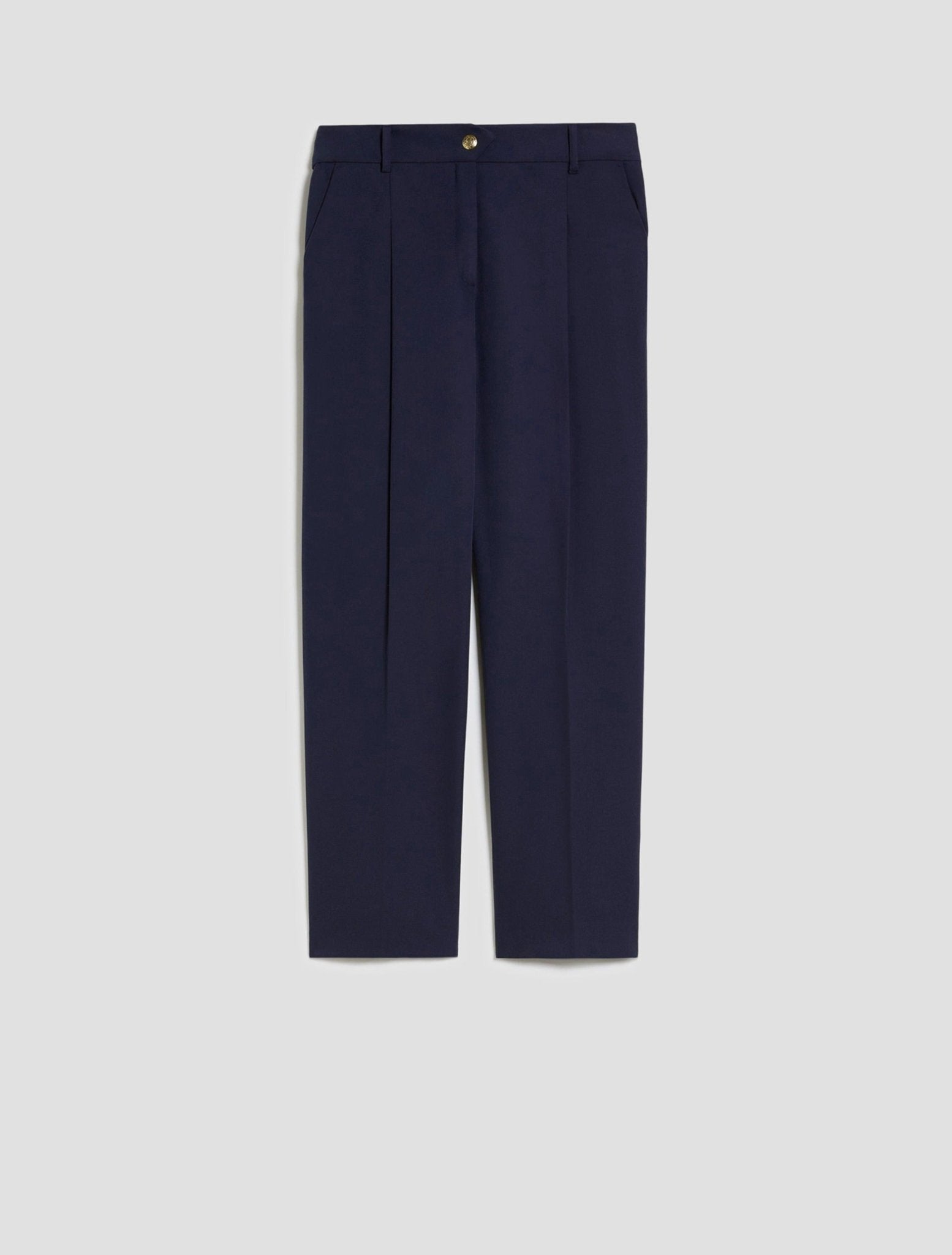 Young Ideas & Henmores - Madia Tapered Cigarette Trousers - 003 Navy - 8