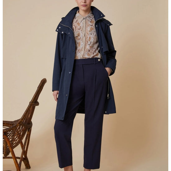 Young Ideas/Henmores - Obice Hooded Raincoat - 006 Navy - 10