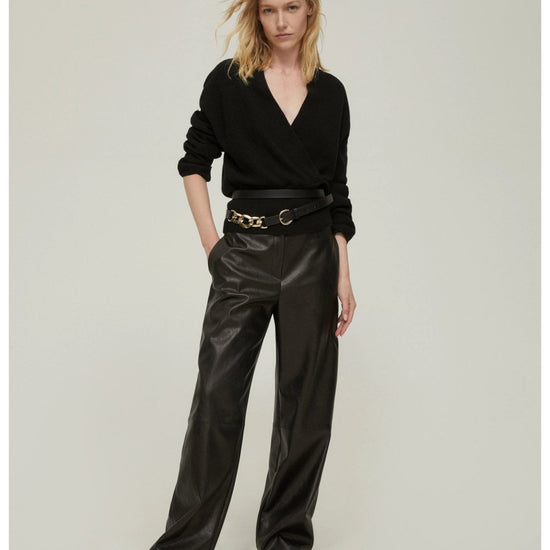 Young Ideas/Henmores - Ovest Crossover Jumper - 007 Black - XS