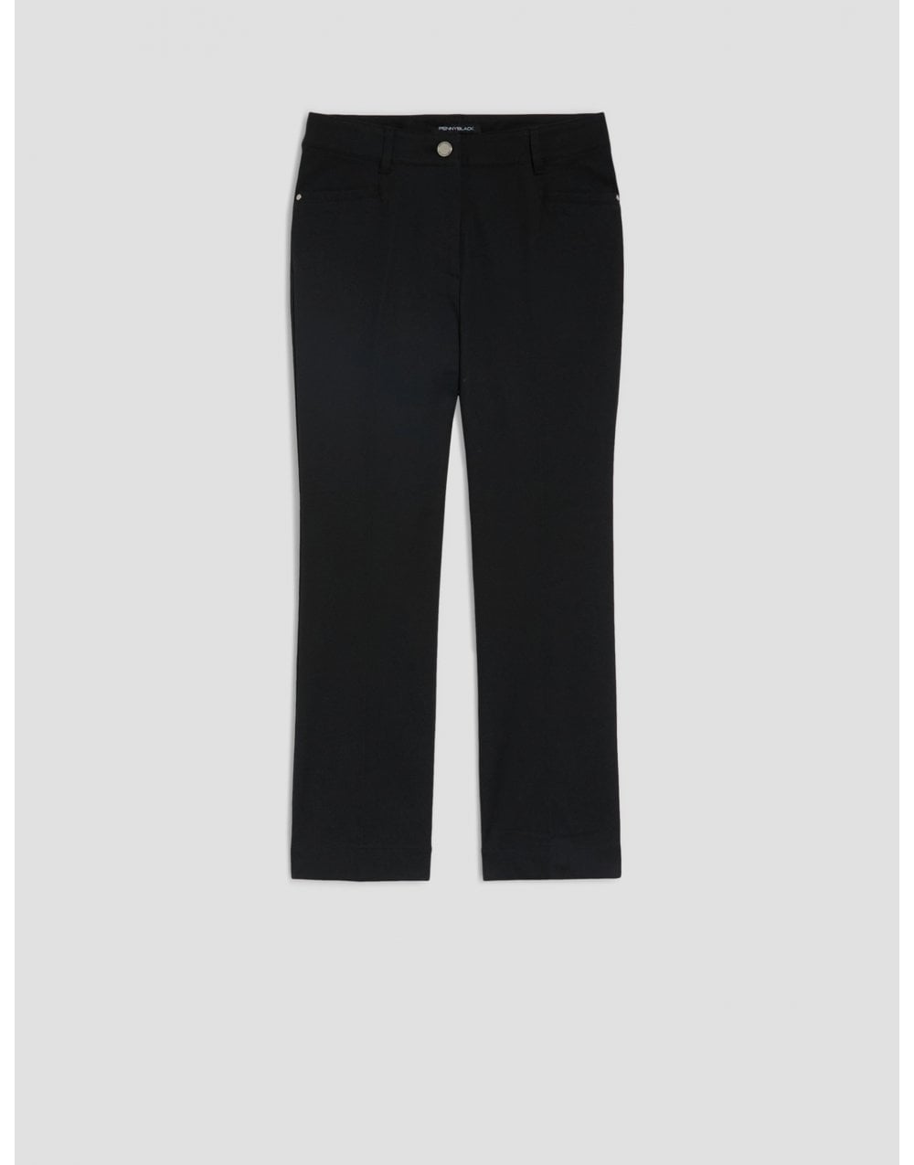 Young Ideas/Henmores - Penny Flare Trousers - 006 Black - 8