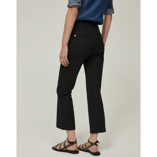 Young Ideas/Henmores - Penny Flare Trousers - 006 Black - 8