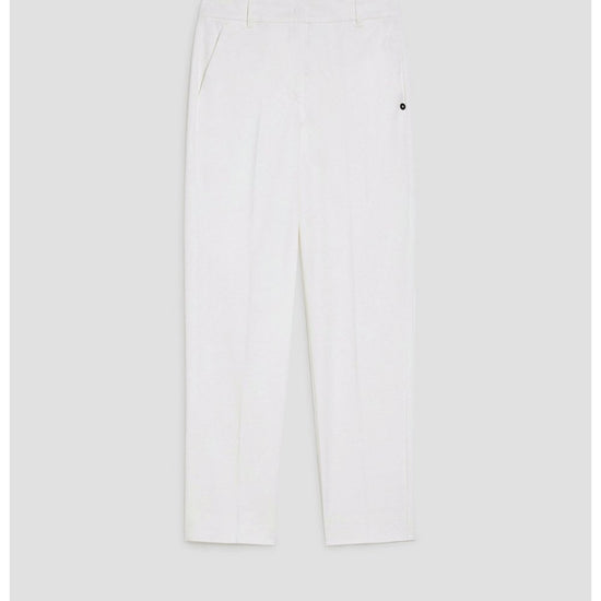 Young Ideas/Henmores - Penny NY Straight Leg Trousers - 001 Optical White - 10
