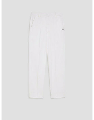 Young Ideas/Henmores - Penny NY Straight Leg Trousers - 001 Optical White - 10