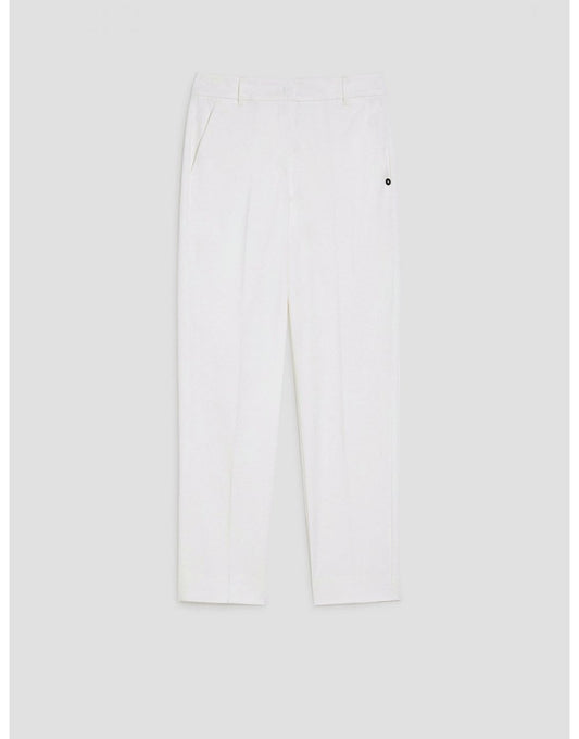 Young Ideas/Henmores - Penny NY Straight Leg Trousers - 001 Optical White - 10