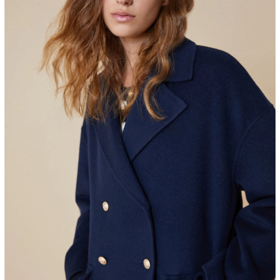 Young Ideas/Henmores - Rivoli Double Breasted Jacket - 004 Navy - 10