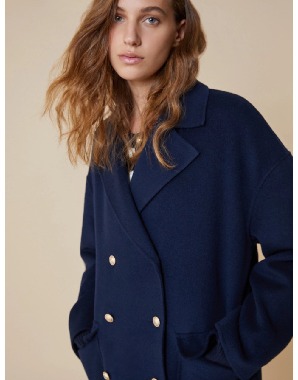 Young Ideas/Henmores - Rivoli Double Breasted Jacket - 004 Navy - 10