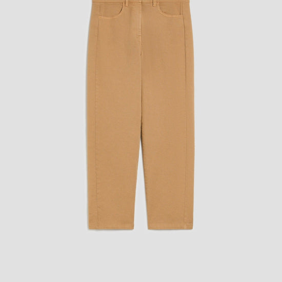 Young Ideas & Henmores - Stilla Wide Crop Jeans - 003 Camel - 8