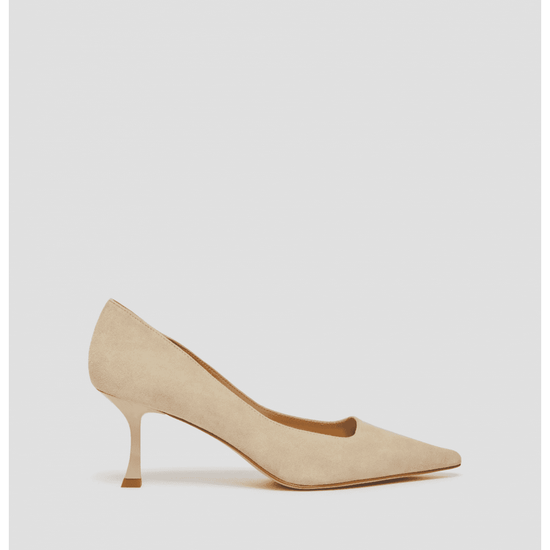 Young Ideas/Henmores - Tirreno Pointed Court Shoe - 001 Sand - 4