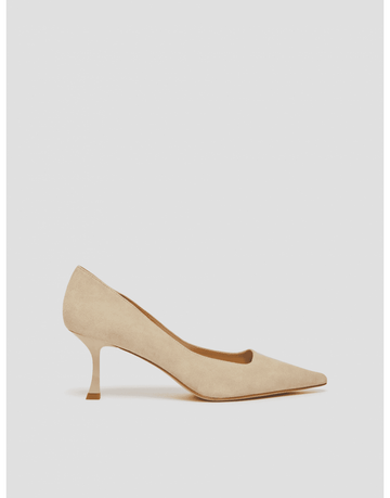 Young Ideas/Henmores - Tirreno Pointed Court Shoe - 001 Sand - 4
