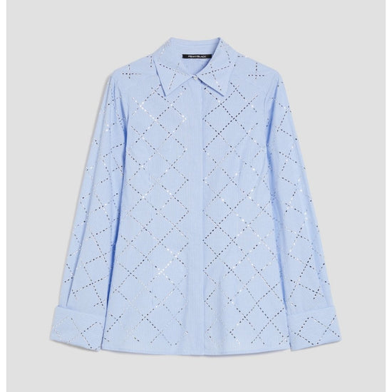 Young Ideas/Henmores - Toast Diamond Sparkle Shirt - 002 Light Blue - 8