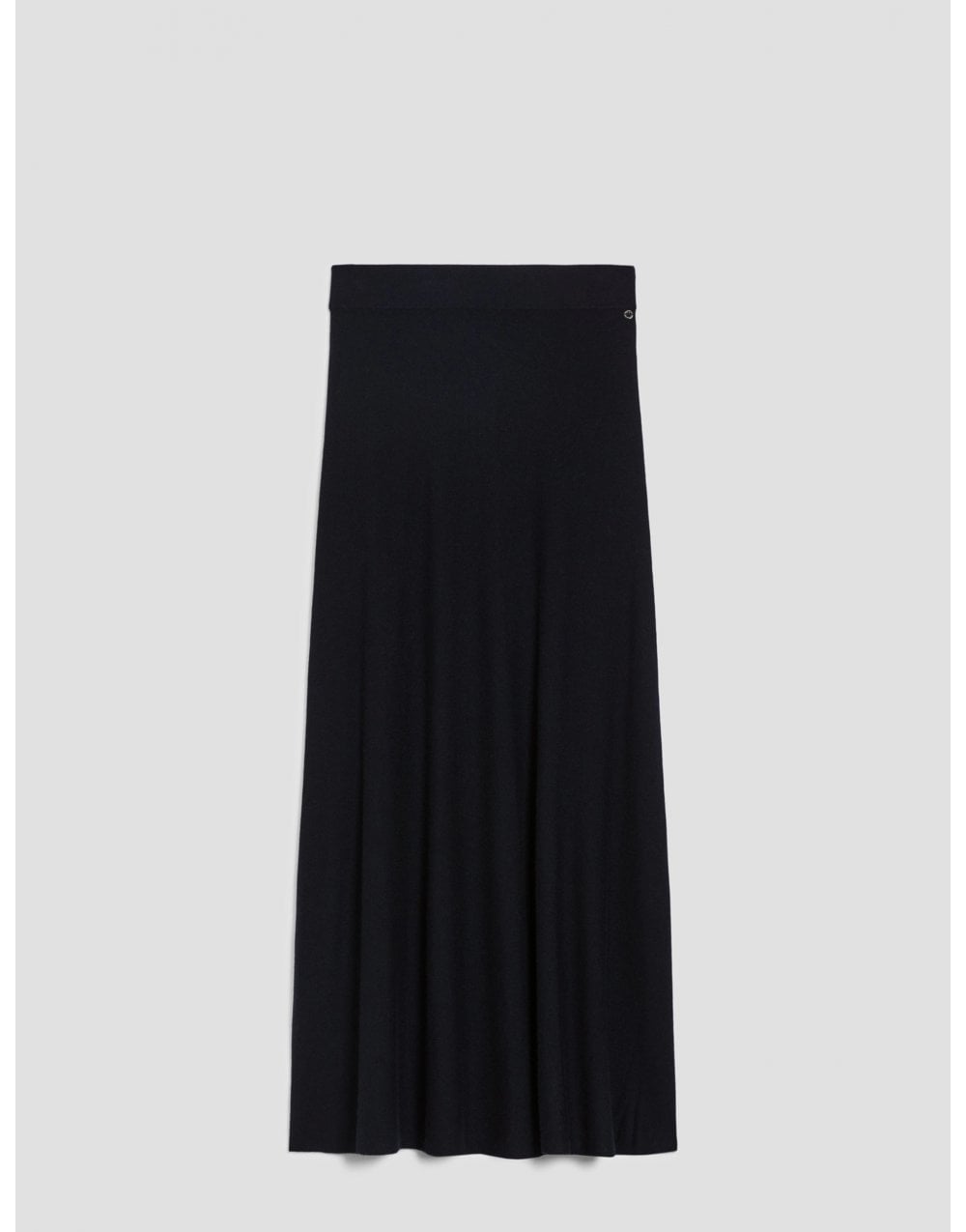 Young Ideas/Henmores - Veto Knitted Midi Skirt - 006 Navy - XS