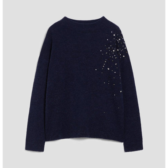 Young Ideas/Henmores - Zaino Side Sparkle Jumper - 001 Ivory - XS
