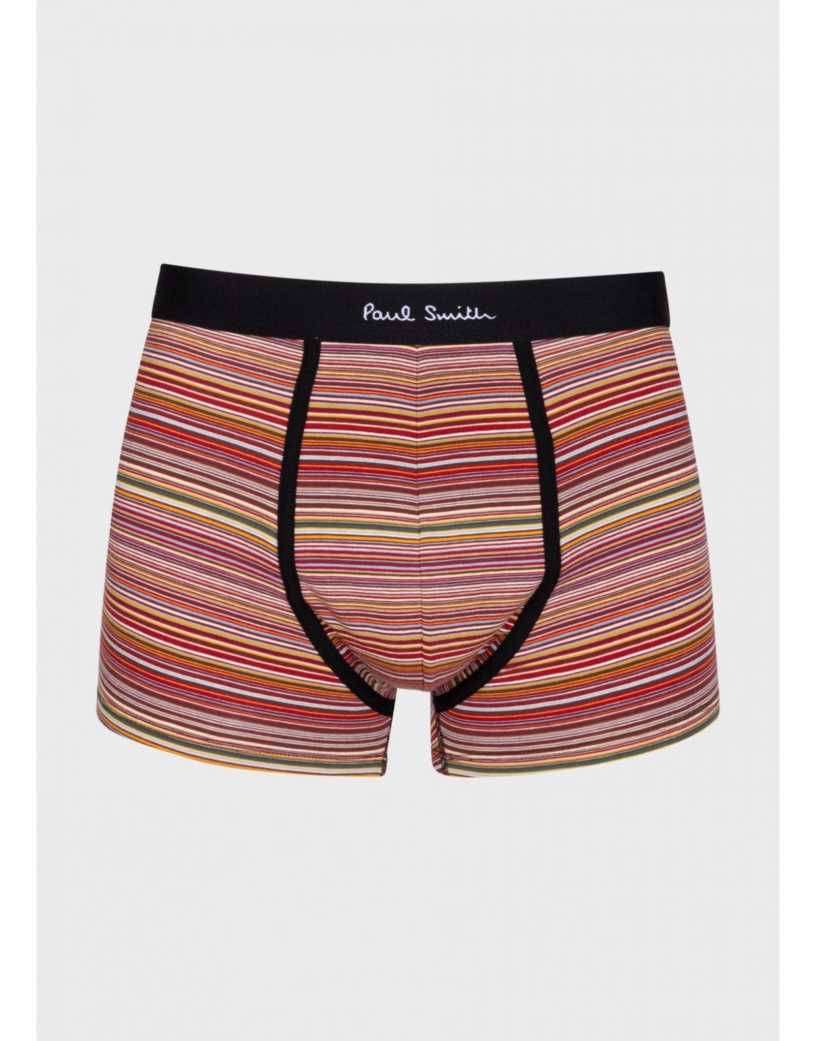 Young Ideas/Henmores - 3 Pack Signature Stripe & Pattern Boxers - 79 Stripe Multi/Black - S