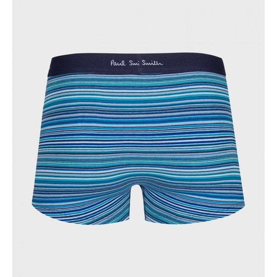 Young Ideas/Henmores - 3 Pack Signature Stripe & Plain Boxers - 47 Blue/Black - S
