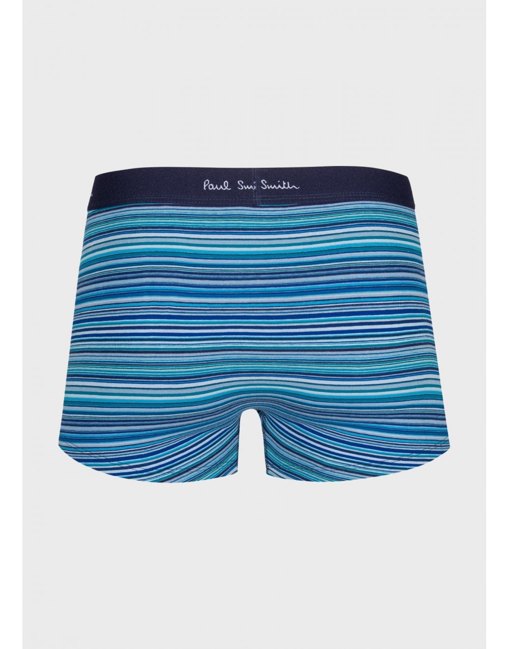 Young Ideas/Henmores - 3 Pack Signature Stripe & Plain Boxers - 47 Blue/Black - S