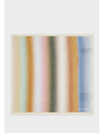 Young Ideas/Henmores - Abstract Stripe Pocket Square - 92 Multi - OS