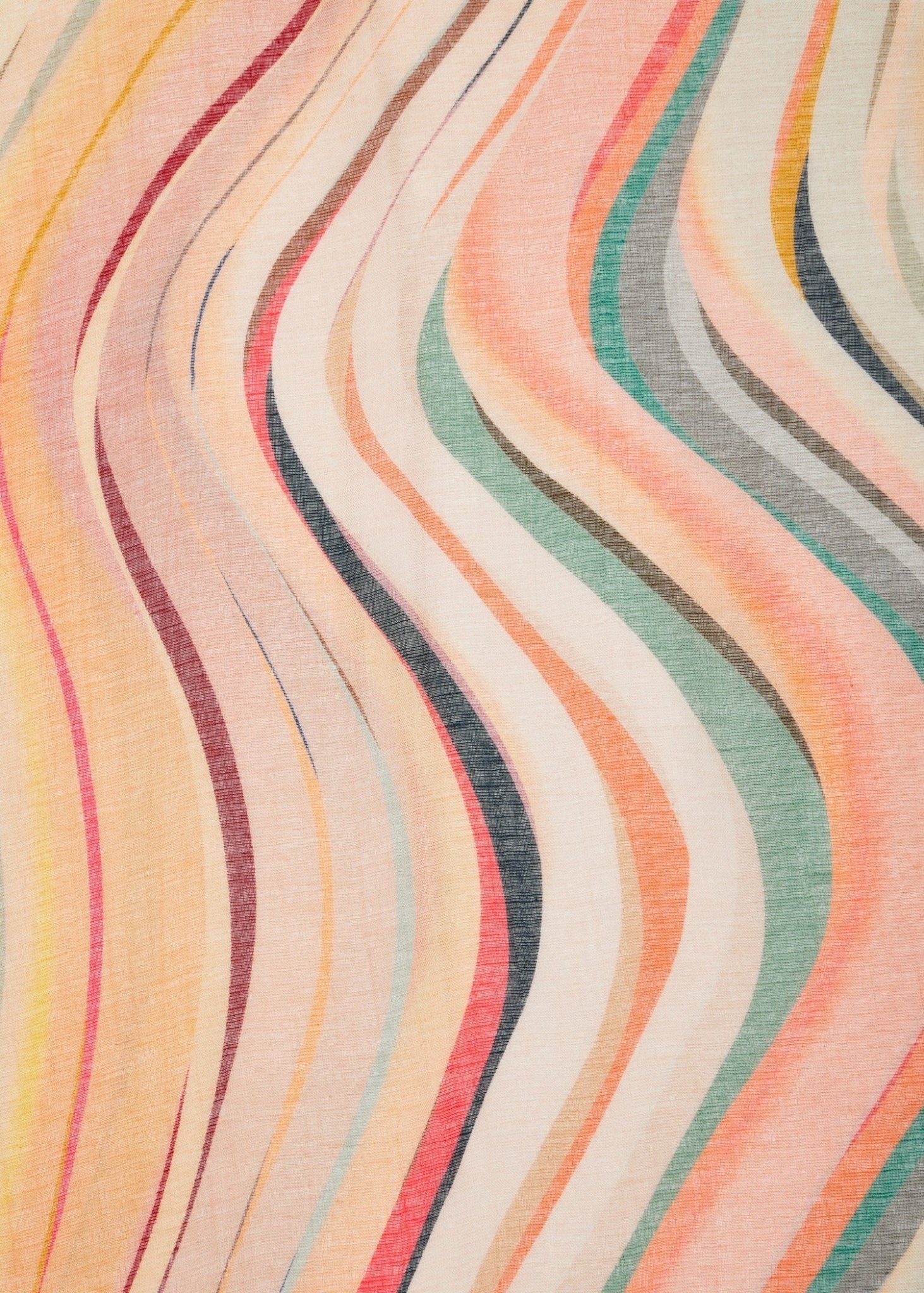 Young Ideas/Henmores - Aida Swirl Scarf - 90 Multicolour - OS